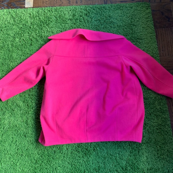 Zara double breasted oversized coat pink - Picture 6 of 9